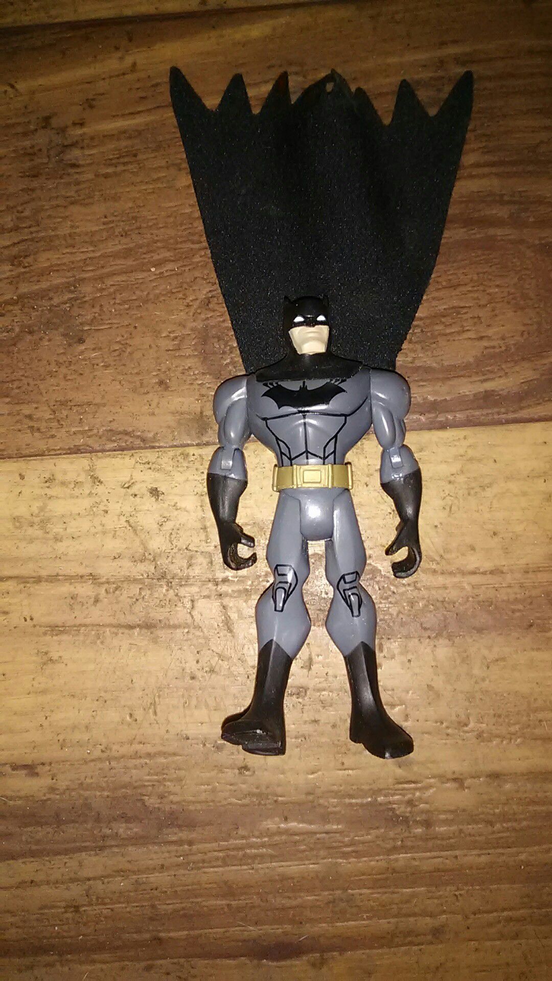 $4; Batman figure, toys. DC comics.