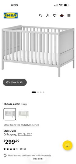 IKEA crib