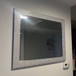 Mirror Silver and White 