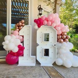 Marquee Letters And Numbers 
