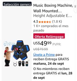 Wall Mounted Music Boxing Machine