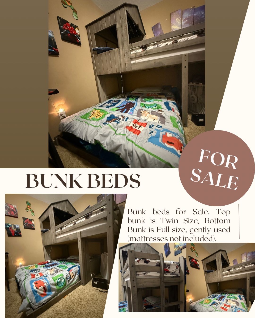 Bunk Beds $325