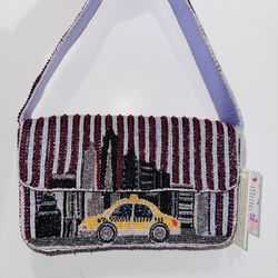 MADE IN INDIA Viral NYC  Beaded Bag New