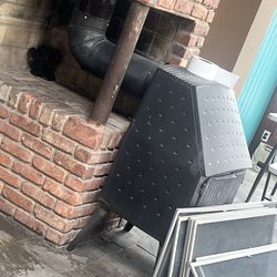 Cast iron stove