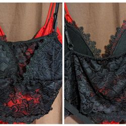Halter Fitted Multi' Sz' 12-14,  Or New' Bralet, & Camisole 
