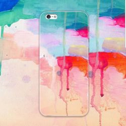 Watercolor Pattern Rubber Soft iPhone 7/8 Plus Phone Case