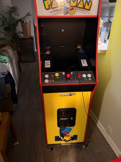 Arcade1Up Pac-Man Arcade Cabinet 14 in 1 Games NO TRADES IF YOU SEE IT IT STILL AVAILABLE
