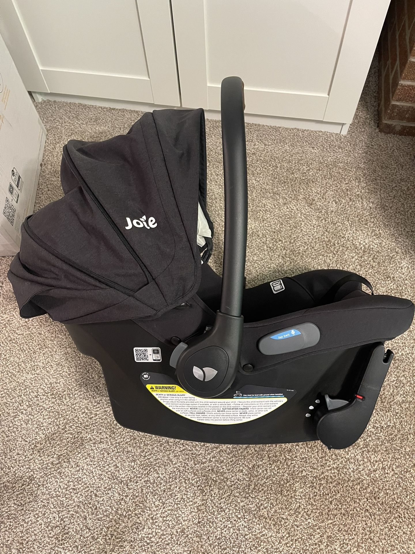 Joie Mint Latch Base-Free Infant Car Seat