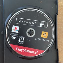 Sony PlayStation Ps2 Manhunt