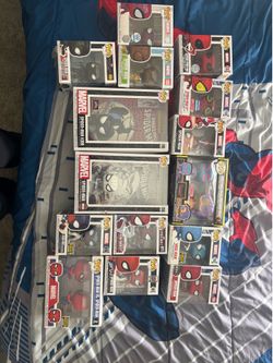 Spiderman Funko Pops!!