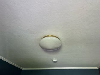 Gold Metal Ceiling Light