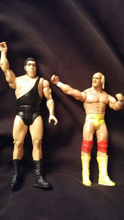 Hulk Hogan and Andre the Giant
