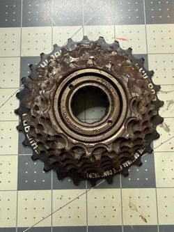 Shimano MF-TZ21 7Speed Indexed Freewheel 14-28T Threaded Black