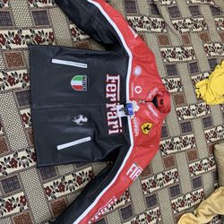 Ferrari Leather Unique Jacket