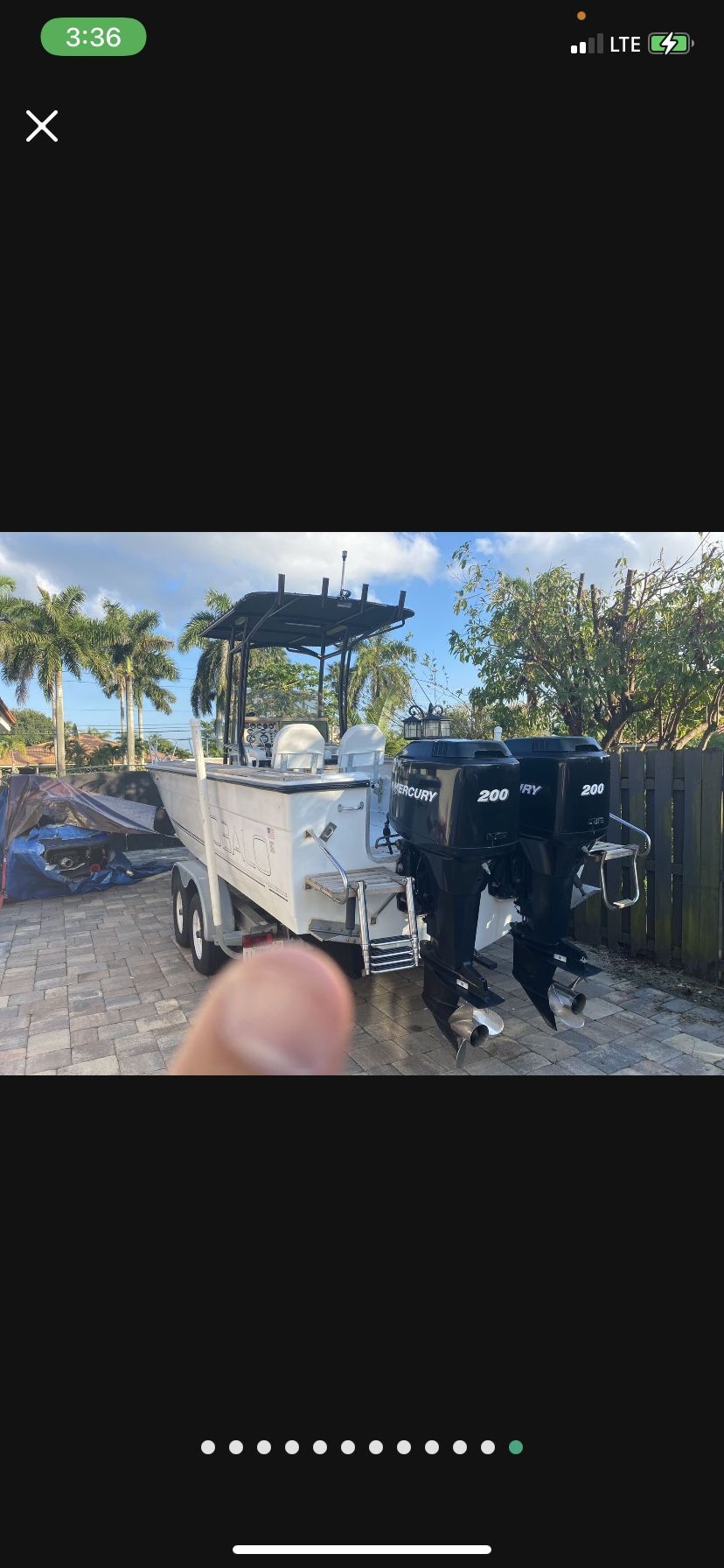 ROBALO OPEN FISHERMAN 25ft TWIN MOTORS