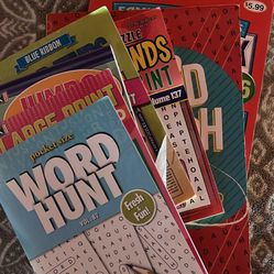 7 Word Search Books