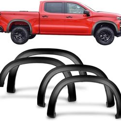 LA Zona Auto Parts 2019 to 2024 Chevy Silverado 1500 OE Style Fender Flares Polvaderas Guardabarros  