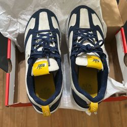 Grey And Blue Nikes 6.5