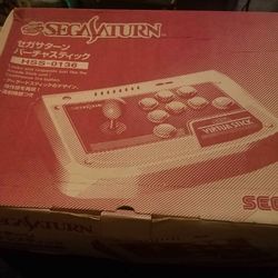 Sega Saturn Virtua Stick HSS-0136 japan box with manual Complete in Box With Manual