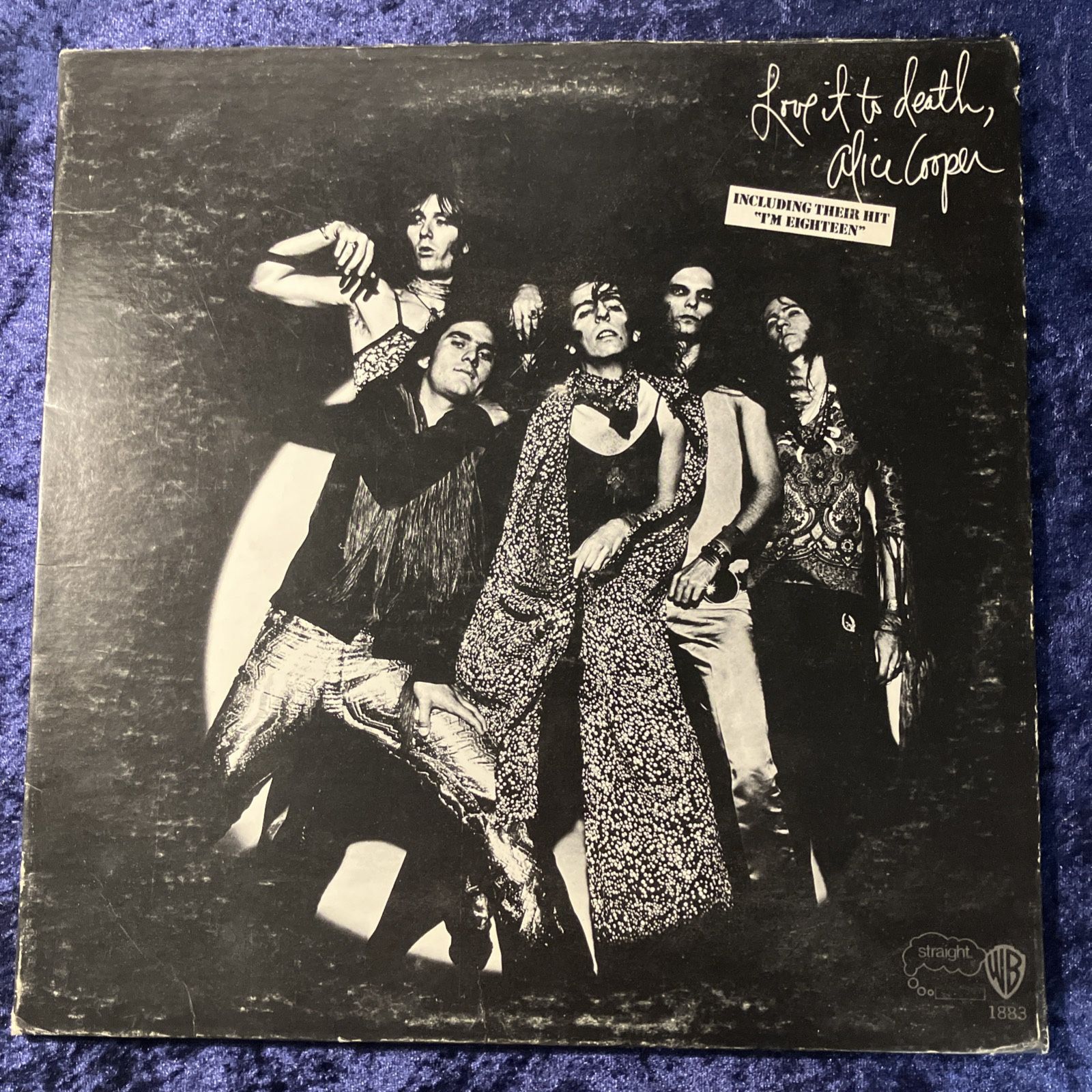 Alice Cooper - Love It To Death - 1973 Vinyl LP ft. "I'm Eighteen" VG+ Vintage