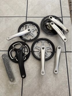 Mtb crank..2 pair crank is bnew