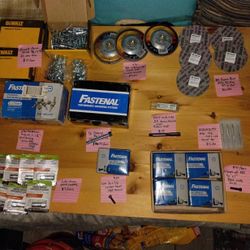 Building Supplies All New Items 