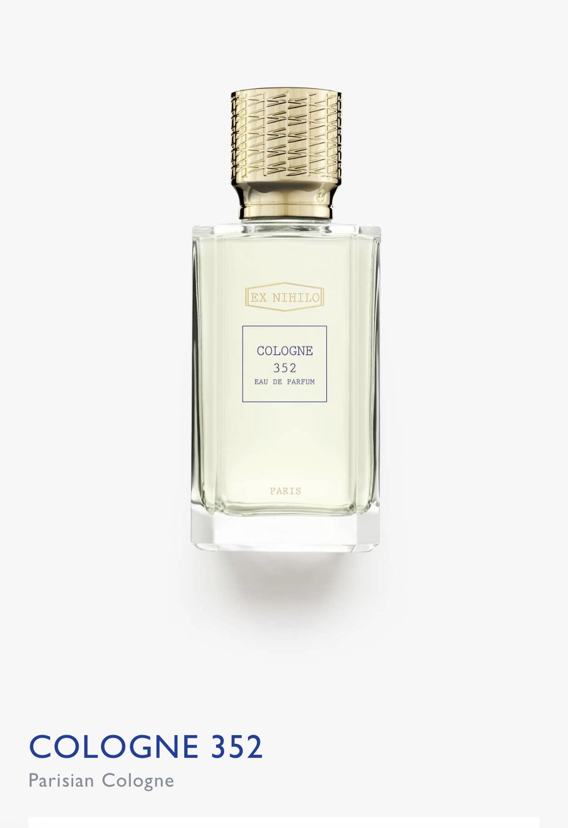 Fragrance Ex-Nihilo Cologne 352