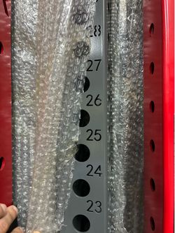 GunMetal Grey uprights - squat rack