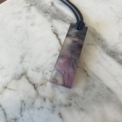 Resin Pendant Necklace