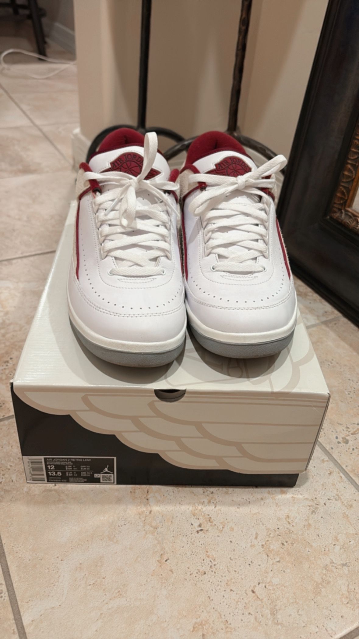 Men’s Nike Air Jordan 2 Retro Low SZ 12