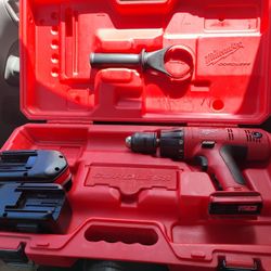 Cordless Drill With 2 Batteries Needs Charger