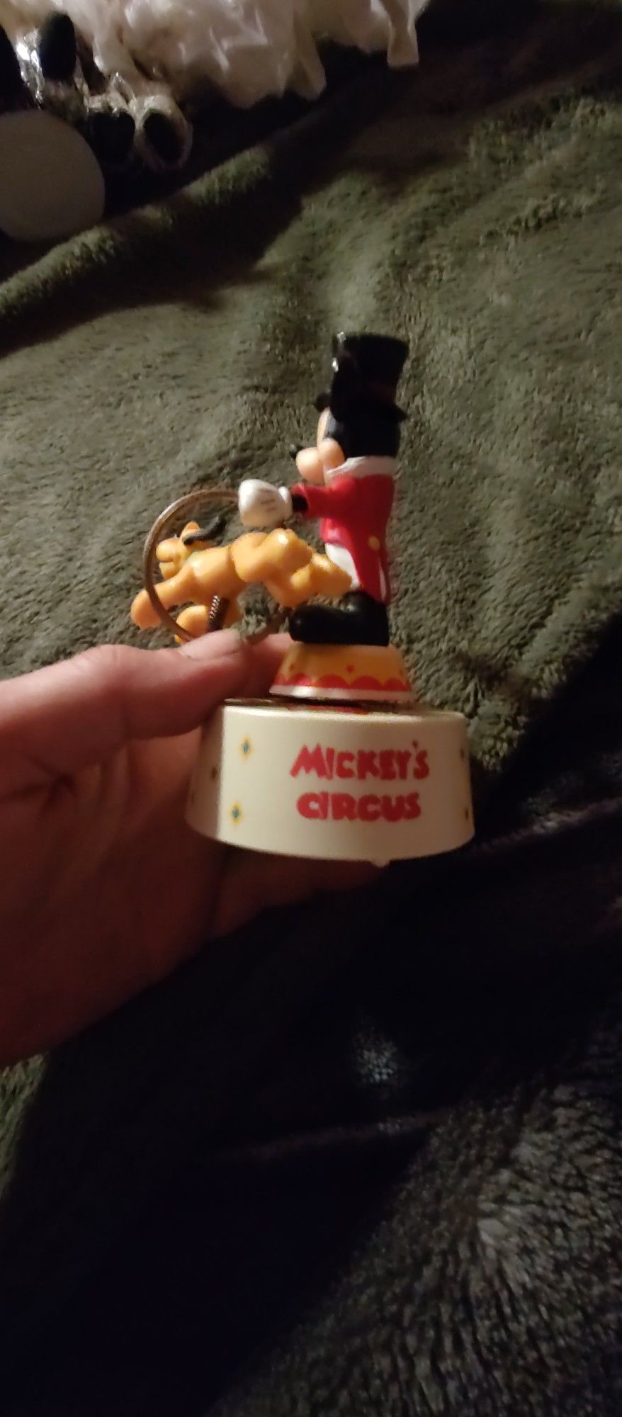 "Mickey's Circus" music box by Schmid.