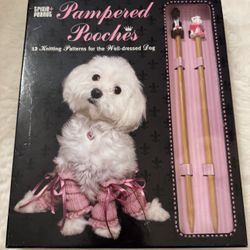 Pampered Pooches - 12 Knitting Patterns and Dog Themed Needles : Dog Outfits