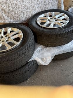 Rims with tires