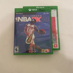 NBA xbox X games