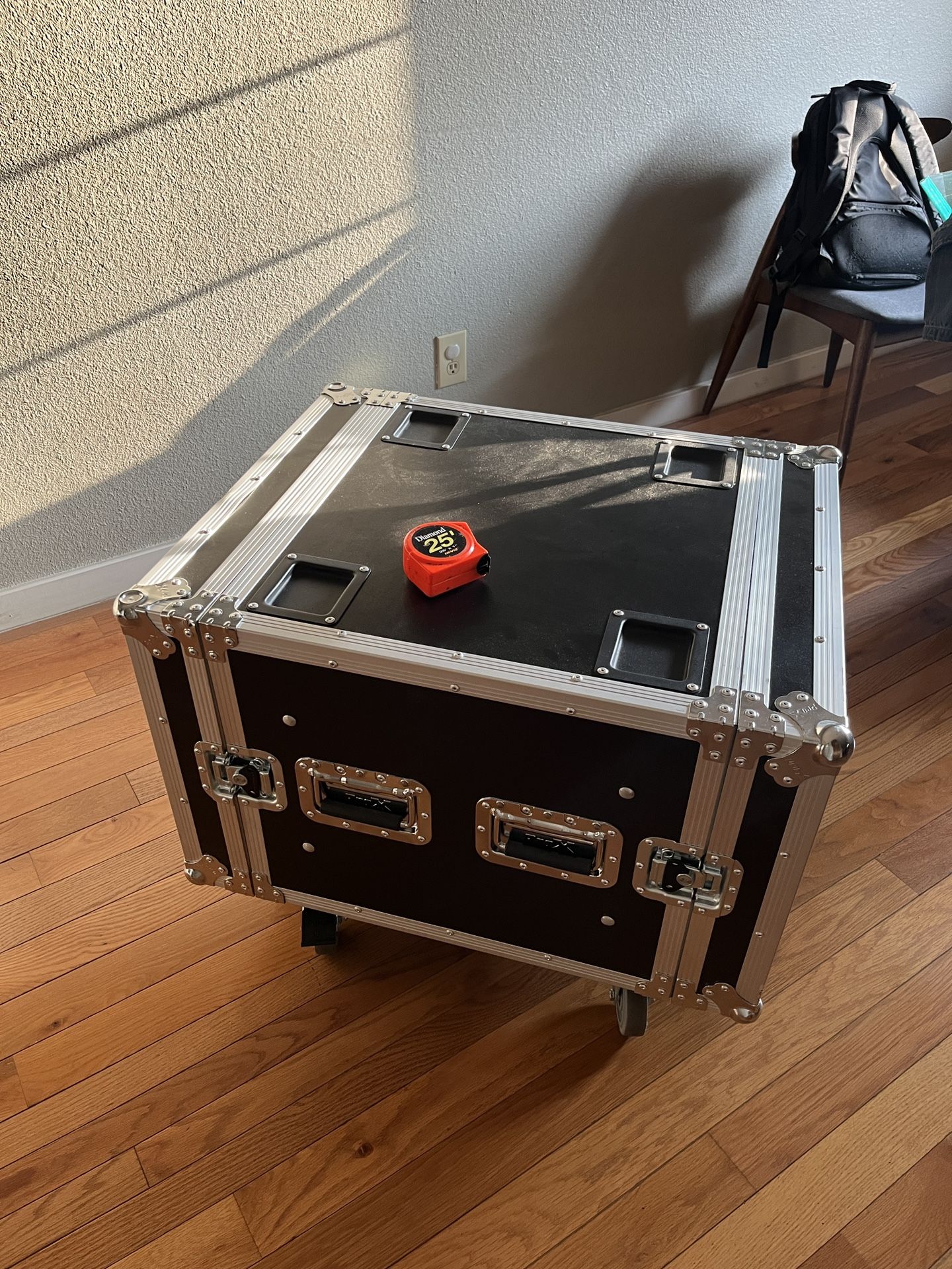 ProX T-8RSP 8U Rack Mount Shockproof Flight Case