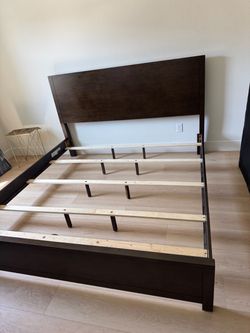 King size bed frame