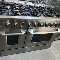 Kutch Gas Range 48” Stainless Steel 