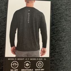 SPYDER UPF 50+ BREATHABLE QUICK DRY LONG SLEEVE SHIRT 