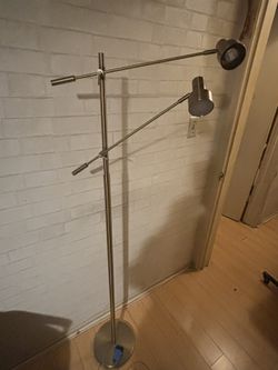 Brass Antique Two Arm Lamp C