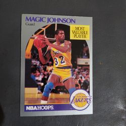 Magic Johnson Jr Playing Card
