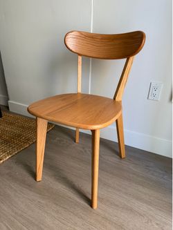 Brown wooden chair