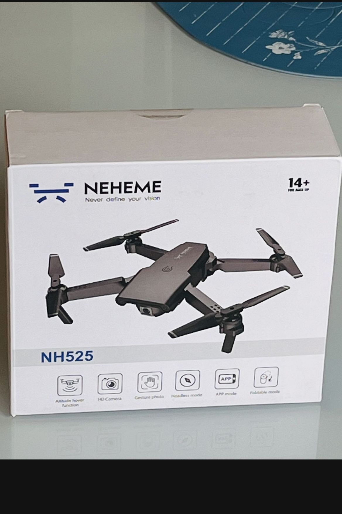 Brand New NEHEME NH525 Foldable Drones with 720P HD Camera for Adults, RC Quadcopter WiFi FPV Live V