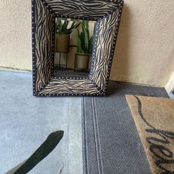 Animal print Mirror 21x26 Inches 