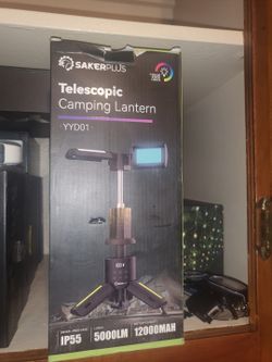 Multicolor  Telescopic Camping Lantern 