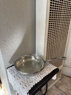 Princess House Sarten Clasico De Stainless Steel De 8” Pulgadas