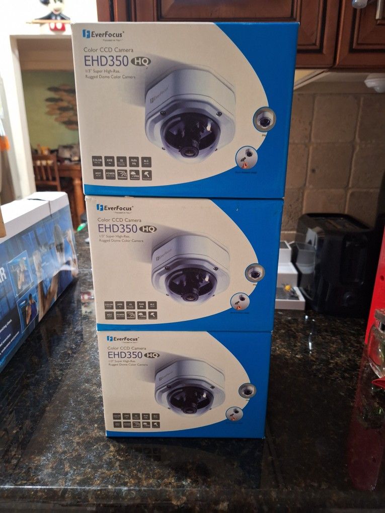 EverFocus EHD350 High Resolution Color Rugged Cameras