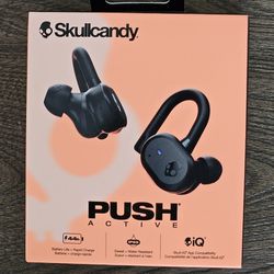 Skullcandy Rail True Wireless Bluetooth Earbuds With Microphone And Charging Case

