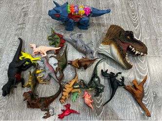 Mixed Lot of Dinosaur Toy Figures