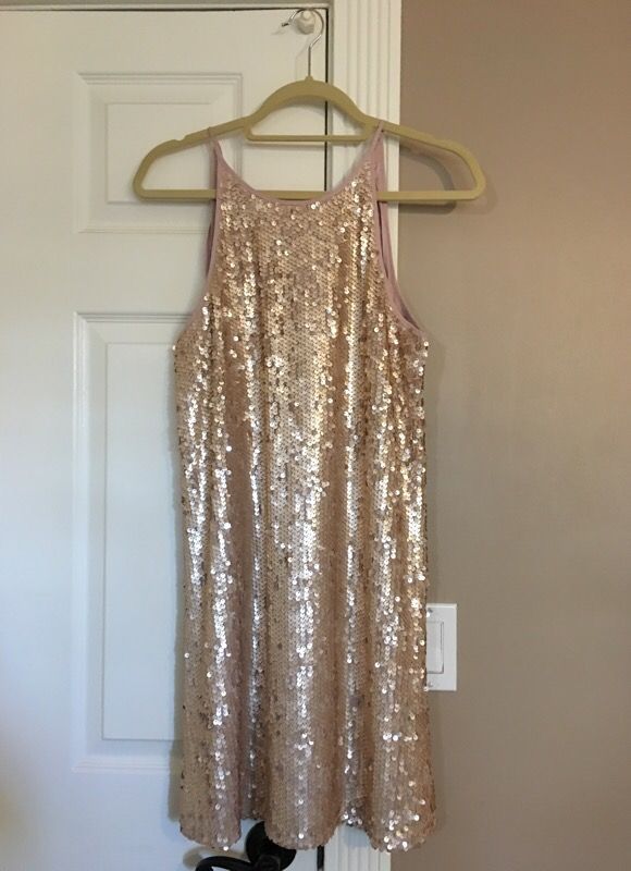 Gold Sequence Dress